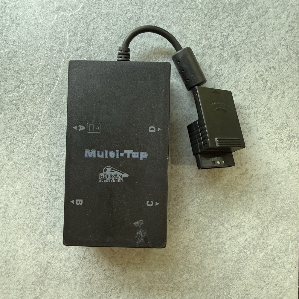 Pelican Multi-Tap Multi Player Adapter For PlayStation 2 PS2 #ML